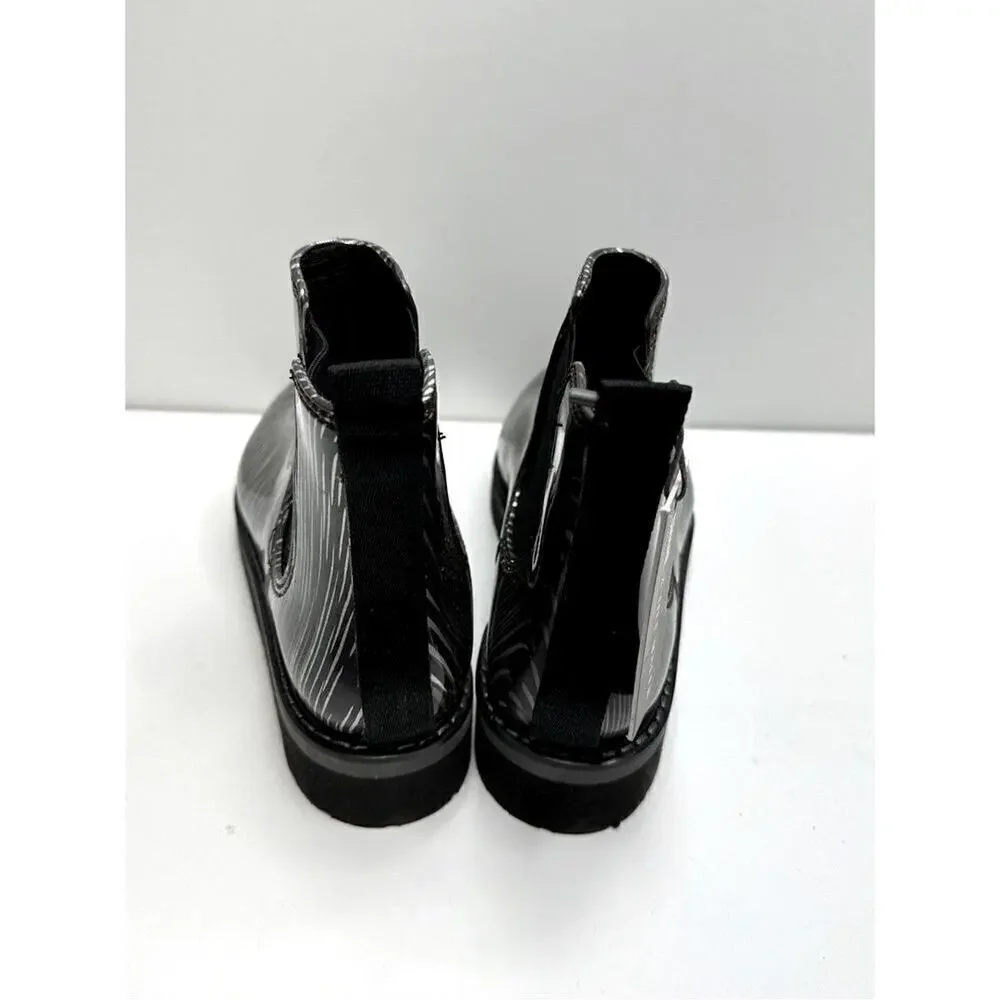 Cougar Printed‎ Waterproof Rubber Rain Boots Kensington Size 6 New
